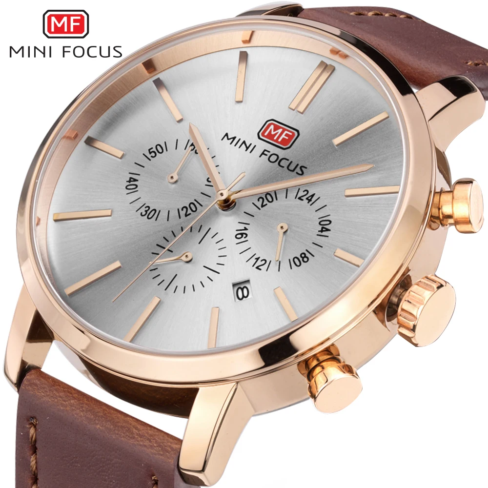 

MINI FOCUS Wrist Watch Men Top Brand Luxury Famous Male Clock Quartz Watch Wristwatch Quartz-watch Relogio Masculino MF0023G.03