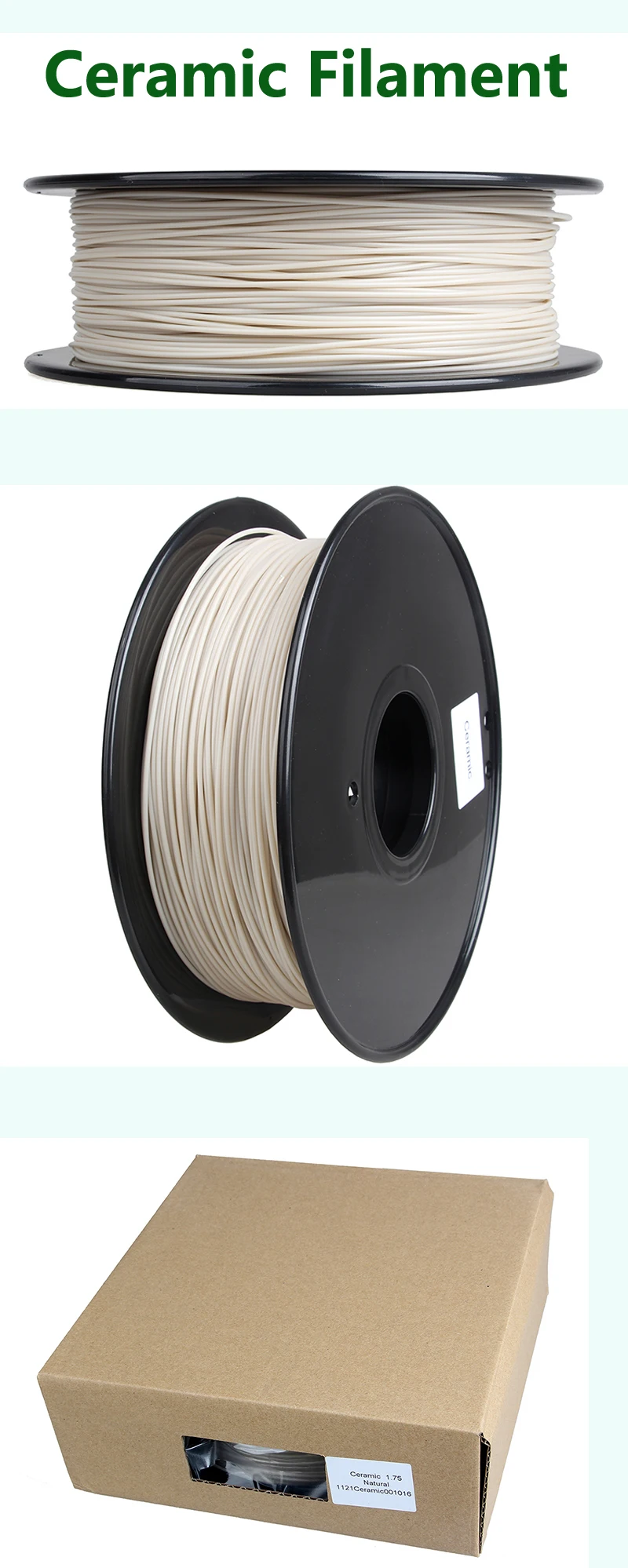 Ceramic filament