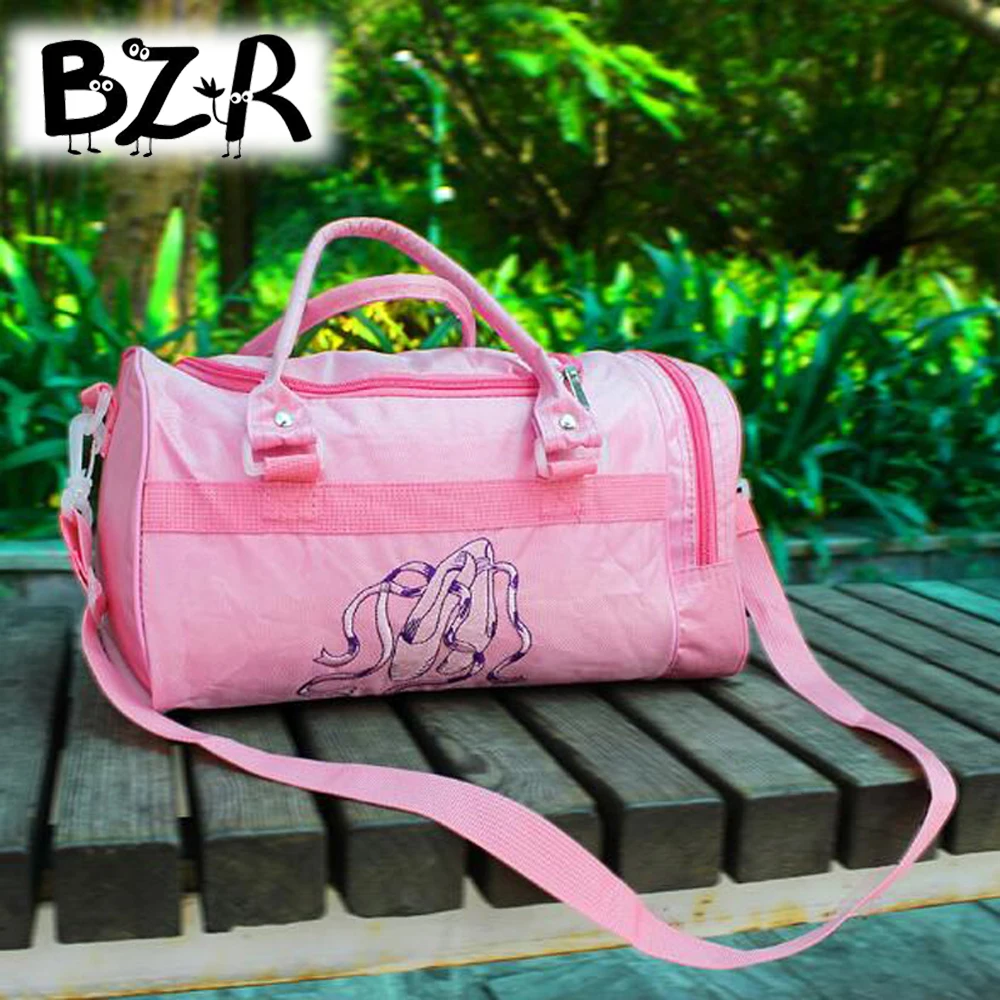 

Bazzery Shoulder Ballet Dance Bags Pink Women Girls Ballet Sports Dance Backpacks Rucksack Embroidered Gym Bags For Child Girls