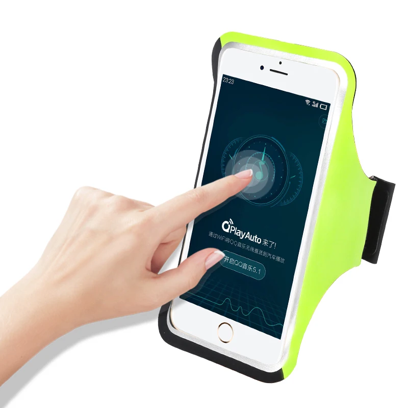رياضة الجري شارة على اليد ل فون XS ماكس 7 8 لهواوي ل Xiaomi Redmi ملاحظة 7 الذراع سير شريطي حقيبة قاعة رياضة الحالات الهاتف 6 بوصة