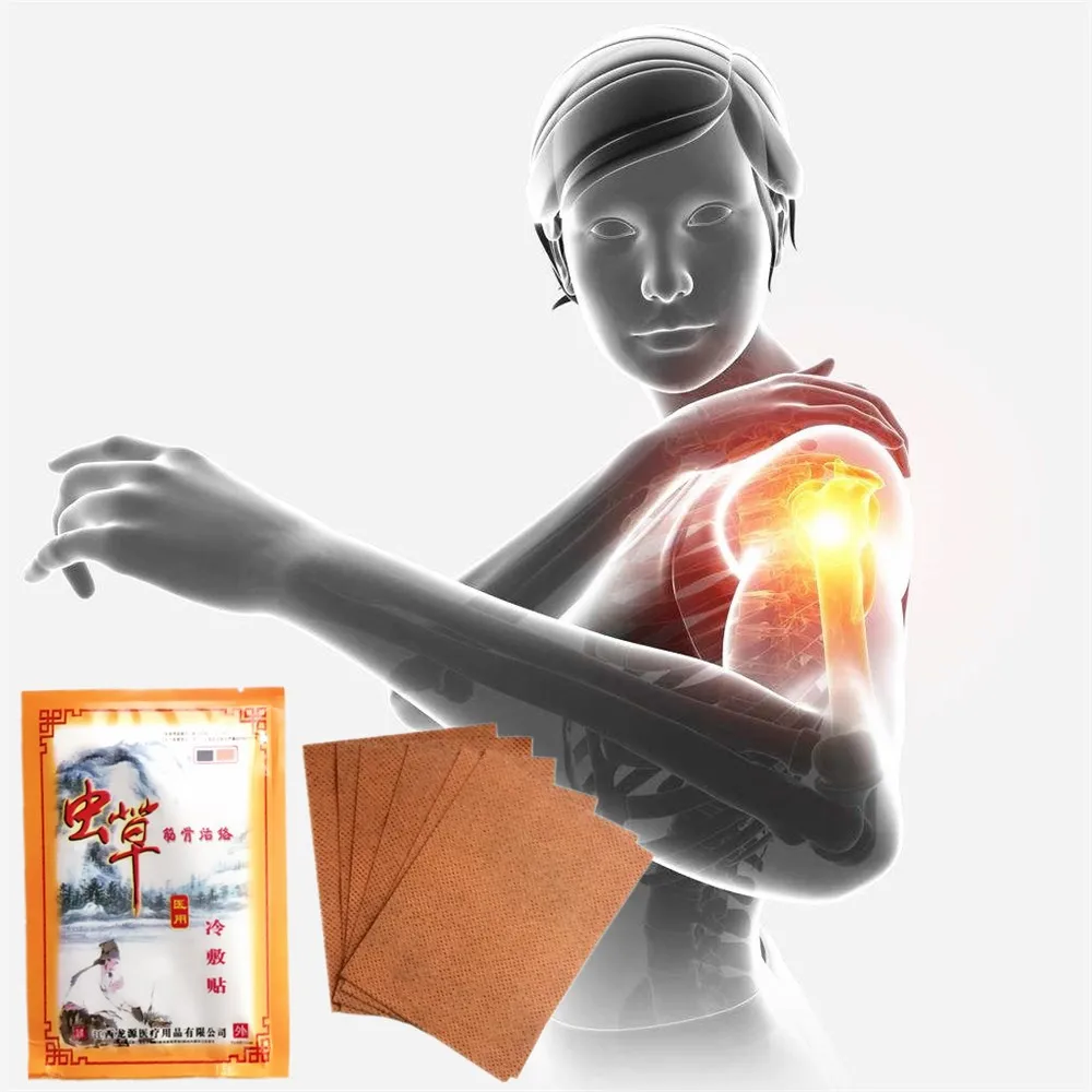 

Cordycep Essential oil plaster Anti allergic Pain Relief Orthopedic Plasters medical Muscle aches Active Meridians Heating Paste