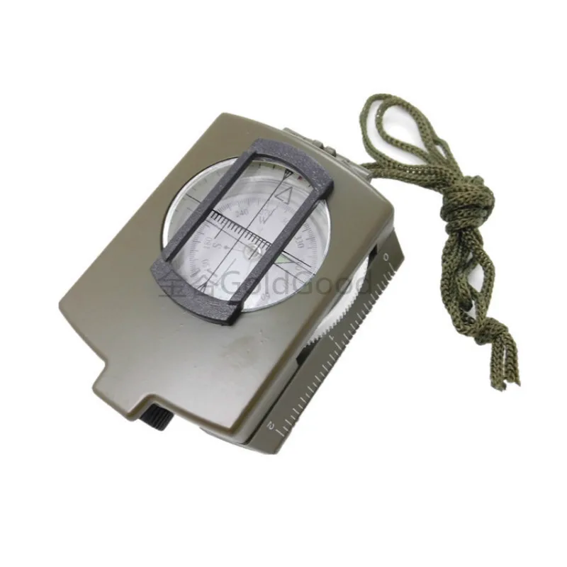 Открытый многофункциональный компас Металл со светящимися водонепроницаемыми Выживание Военный компас походная кемпинговая армия карманное оборудование