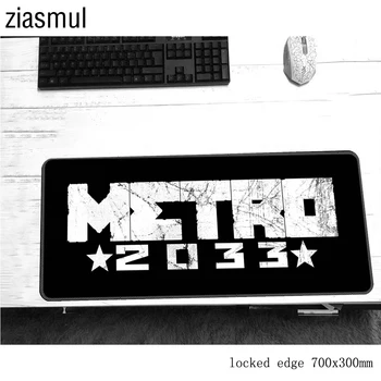 

metro 2033 mouse pad 700x300x3mm mats Customized Computer mouse mat gaming accessories Personality mousepad games pc gamer