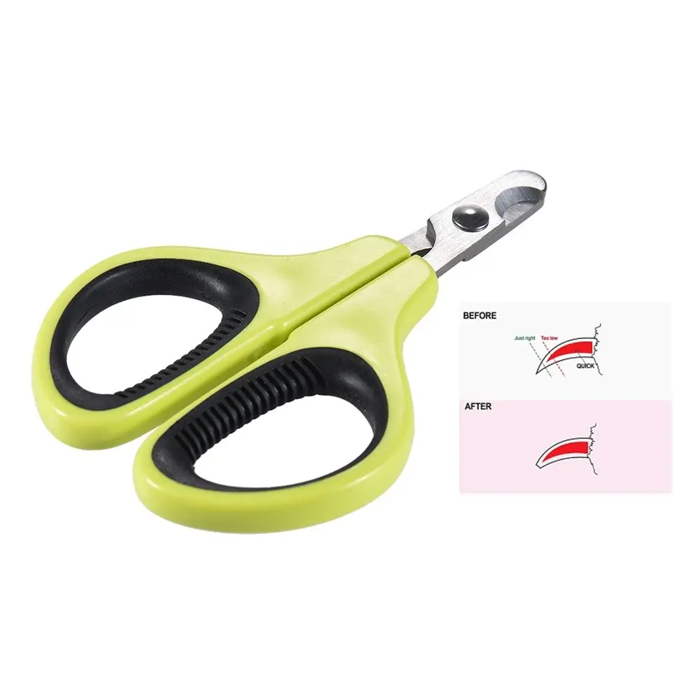 Кусачки для ногтей для домашних животных, ножницы для кошек, резак, триммер для котенка, щенка, кролика, птицы, хорька, машинка для стрижки ногтей для кошек
