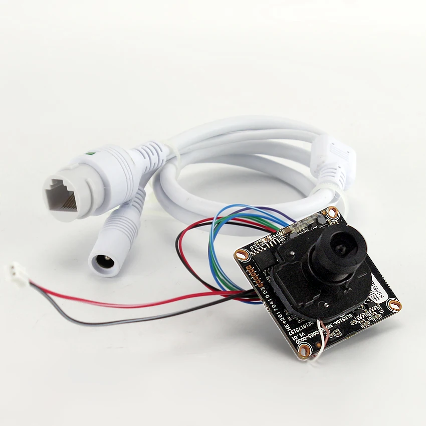 

960P / 720P Board IP Camera and cable for IP camera Onvif H.264 Network IP Cam for NVR System support IOS & Android System App