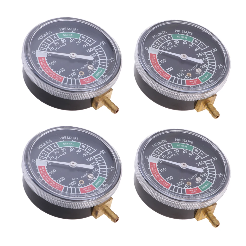 4 Gauges Carburetor Synchronizer Carb Vacuum Sync Tool for ...