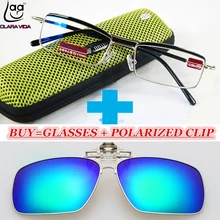 Lentes De Lectura! Клипсы и классические мужские линзы с титановым покрытием, деловые очки для чтения с двойным мостом+ 1+ 1,5+ 2+ 2,5+ 3+ 3,5+ 4