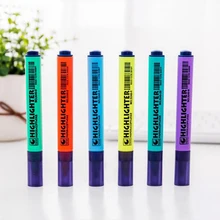 Цветной треугольный стержень, Одноцветный маркер, студенческий офисный ключ, маркер, ручка, Touchnew, школьные канцелярские принадлежности, флуоресцентный маркер, ручка