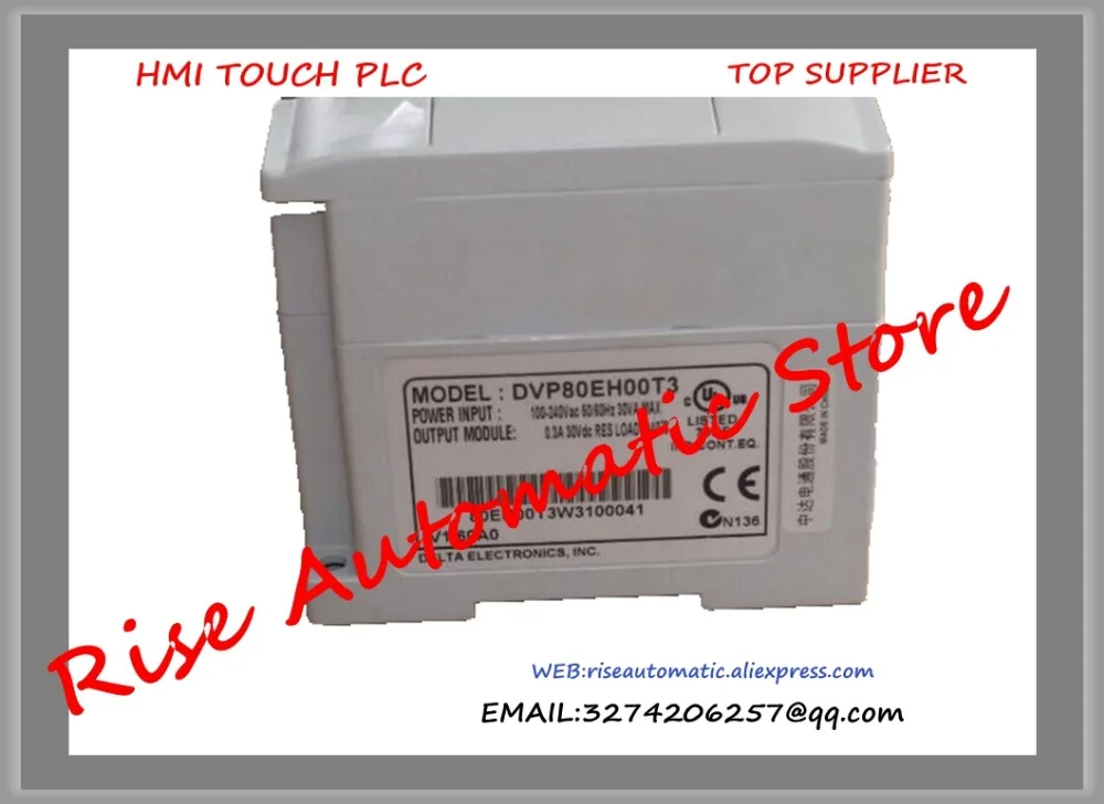 Original PLC EH3 series Module DI 40 DO 40 Transistor output DVP80EH00R3 DVP80EH00T3 100-240VAC dvp32xp200t delta new original plc digital module es2 series 100 240vac 16di 16do transistor output