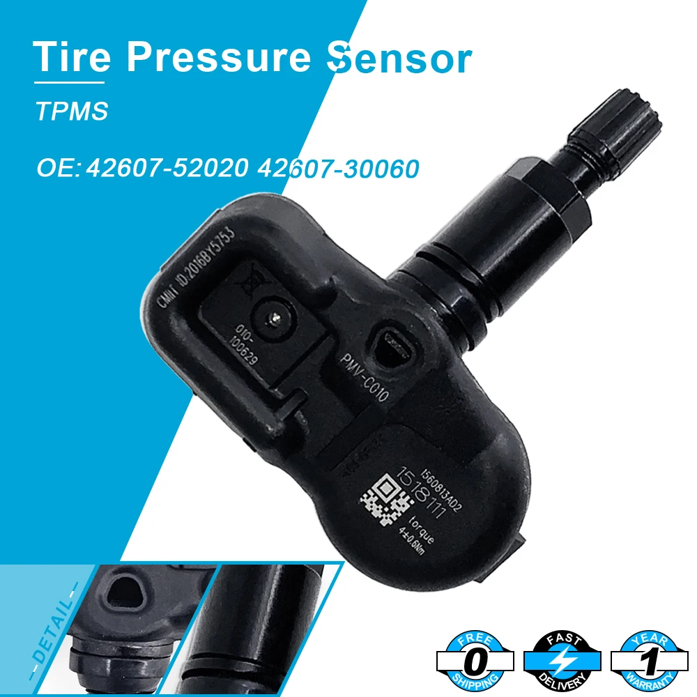 1x Tire Pressure Sensor Scion TPMS OEM PMV C010 SET TS25 Fit For Lexus