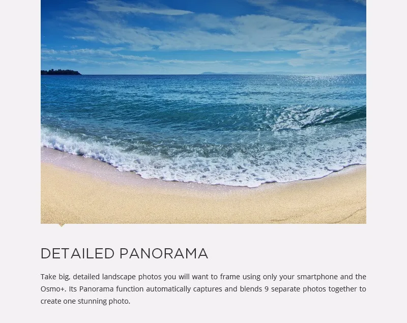 DJI OSMO+ Handheld Gimbal Camera 3 Axis Stabilizer 4K Video 12 Million Pixel Shooting Outdoors Enthusiasts Phantom