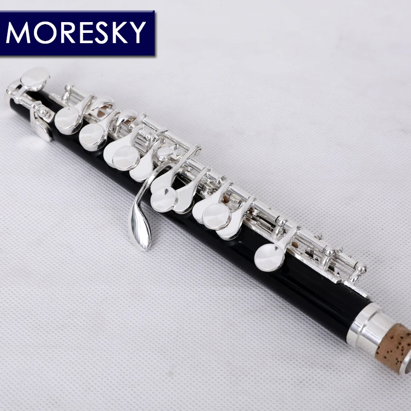 Флейта MORESKY Piccolo C Key cuponictel полуразмера посеребренный материал корпуса АБС