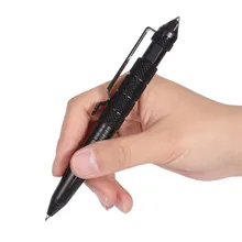 Высококачественная тактическая ручка для защиты, многофункциональная противоскользящая портативная ручка выживания из авиационного алюминия, ручка для самообороны