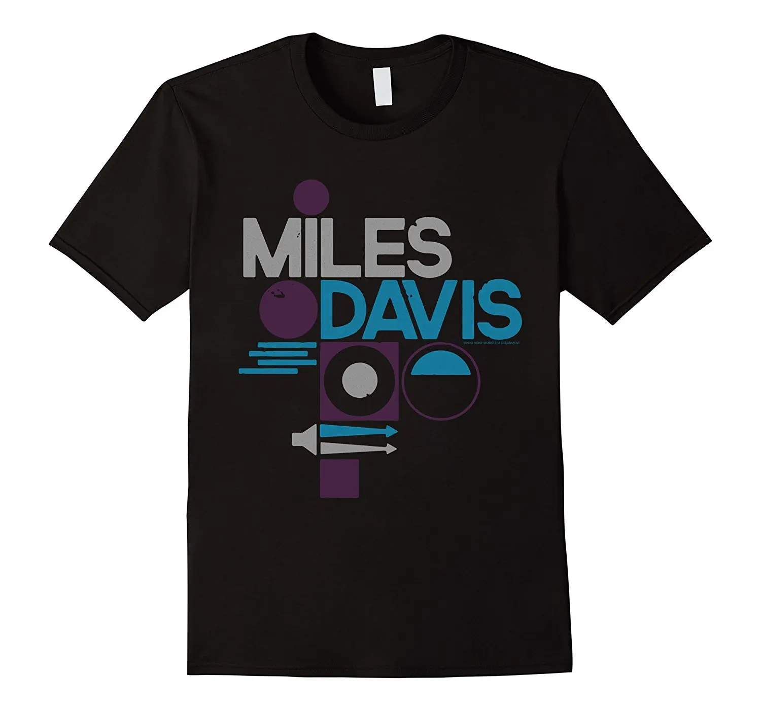 

Miles Davis Shape Sequence T-Shirt Officially Licensed Short Sleeves Cotton Free Shipping