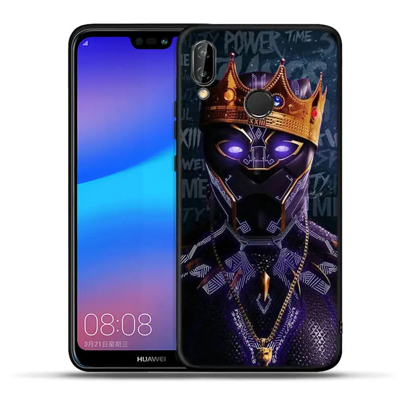 Чехол для huawei mate 20 10 P30 P20 P10 P9 P8 Lite Pro P Smart чехол Черная пантера Marvel Deadpool Thanos - Цвет: H1219