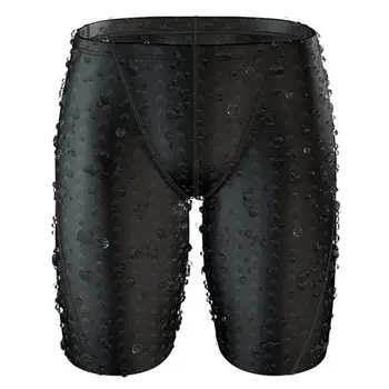

Men's swimming trunks five minutes long Sport quick-dry professional swimsuit, water-repellency swimsuit, adult hot spring.