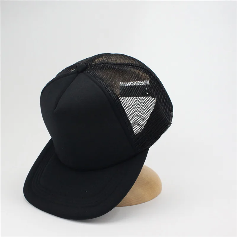 Черные однотонные сетчатые бейсболки Мужская Бейсболка унисекс Gorras хип хоп