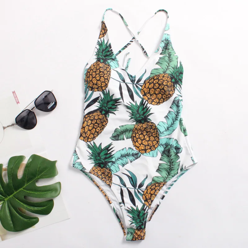 2018 Summer Swimwear Women Women's Swimming Suit Style Sexy Fruit ...