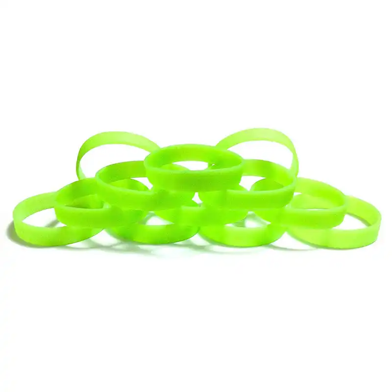 Customzed Light Green Glow In The Dark Wristbands Blank Wristbands Bracelets Silicone Rubber Wristband Glow In The Dark Bracelet Id Bracelets Aliexpress