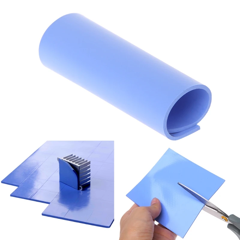 

100x100x2mm CPU Thermal Silicone Heatsink Pad Cooling Conductive Pads Cooler