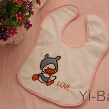 Yb0026 розовый Baby Bib водонепроницаемый нагрудник Burp Полотна младенческой слюны полотенца 12 шт./компл