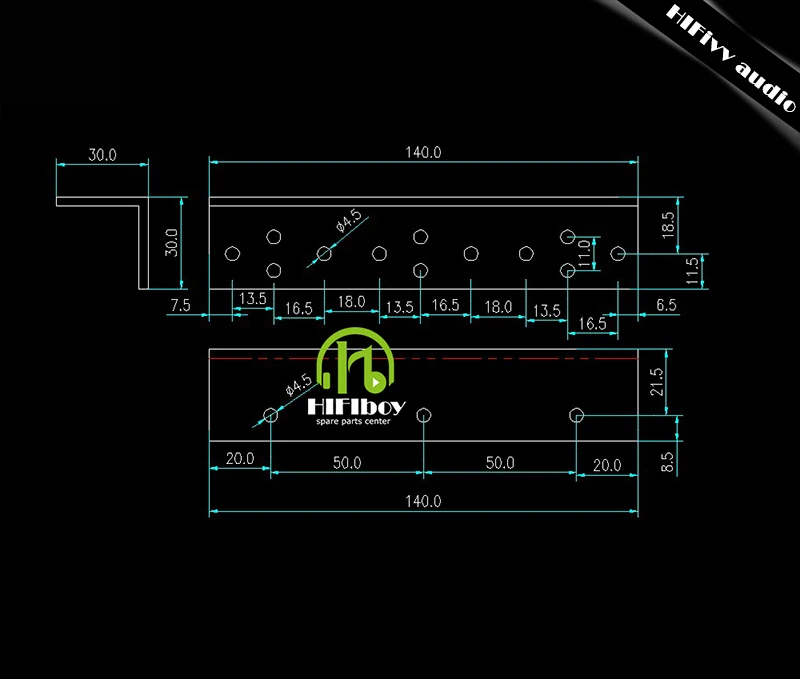 Золотое уплотнение Triode 2N3055 MJ2955 MJ19025 соответствующий радиатор hd1969схема радиатор усилителя бурения и монтажные отверстия