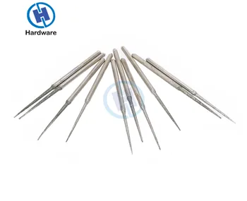 

10pcs Mini Diamond Drills Grinding Head 3mm Shank Bur Bit Set Glass Ceramics Grinding Rods For Hand Drill Rotary Tool