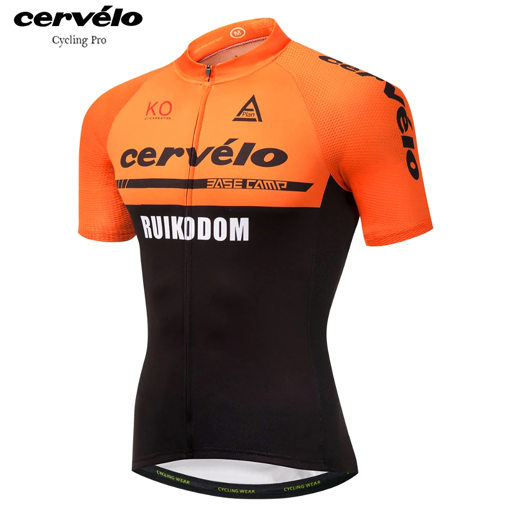 

Maillot Ciclismo Hombre 2019 Anti-UV Pro Team Cycling Jersey MTB Bike Clothes Breathable Short Sleeve Cycling Clothing