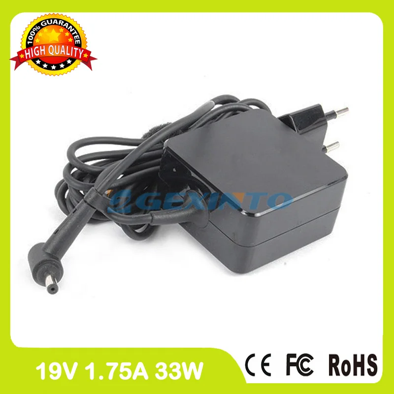 19V 1.75A 33W laptop adapter charger for Asus VivoBook X200CA X200L X200LA X200M X200MA X200T X540SA