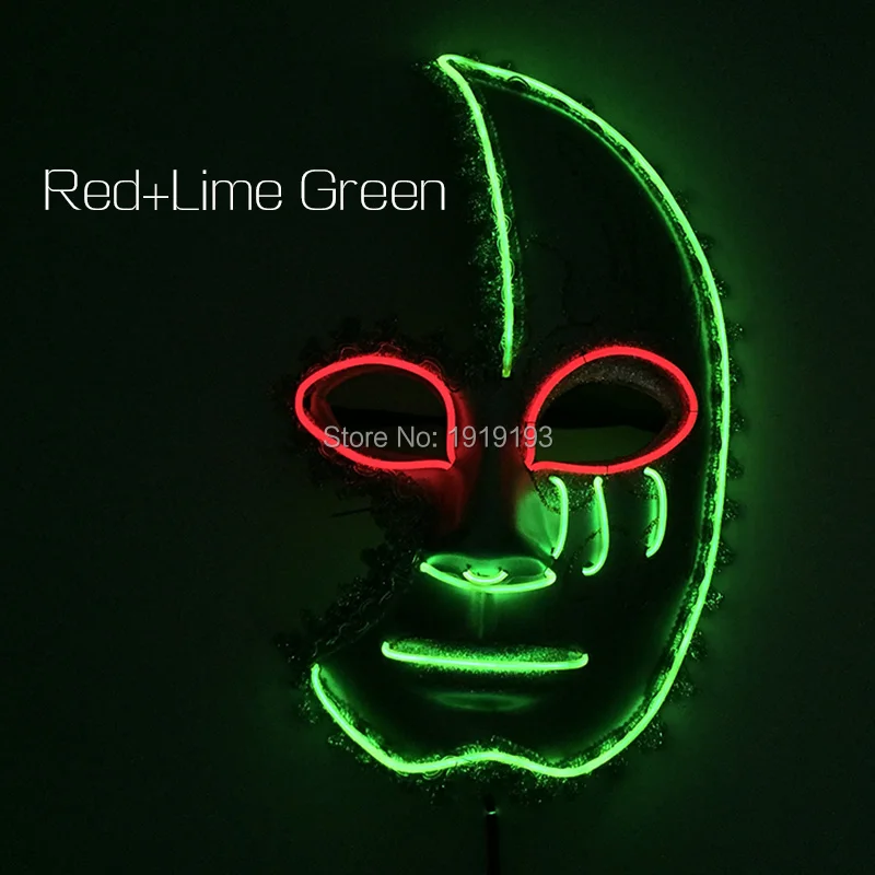 Red+Lime Green