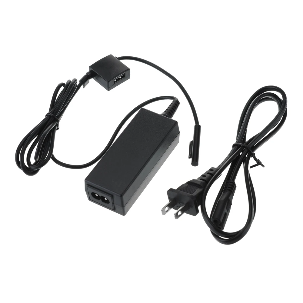 sokken maak een foto Surrey Power Adapter Muur Oplader Kabel met Usb-poort Vrouwelijke voor microsoft  surface pro 3 tablet pc windows 8--12 v 2.5a 100-240 v - AliExpress