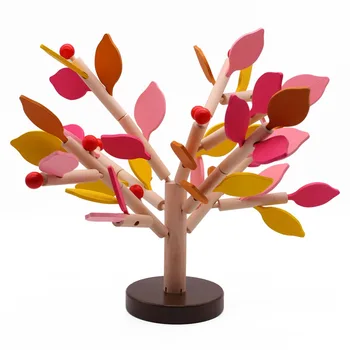 

Children's Educational Wooden Toys Tree building Blocks Parent-children Interactive Decompression Creative Table Board Games