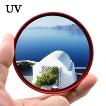 KnightX УФ темное защитное стекло цифровых зеркальных камер Canon и Nikon 24-105 18-200 d600 400d 50d 1200d свет 200d тонкий УФ-фильтр 49 мм 52 мм 55 мм 58 мм 62 мм 67 мм 72 мм 77 мм