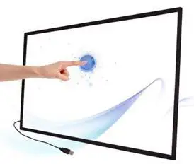 Инфракрасный сенсорный экран 40 дюймов 10 балла USB нескольких ик-сенсорный рамка, Ик сенсорная панель накладки для жк-или тв