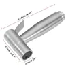 Premium Bathroom Pressure Small Shattaf Sprayer Washing Small Shower Head Flusher Flushing Clean Bidets Stainless Steel 0714-1 4