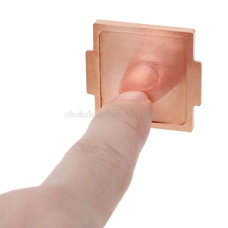 CPU Pure Copper Cover Cooling For 3770K 4790K 115xInterface Open Cover Protector D04 dropship