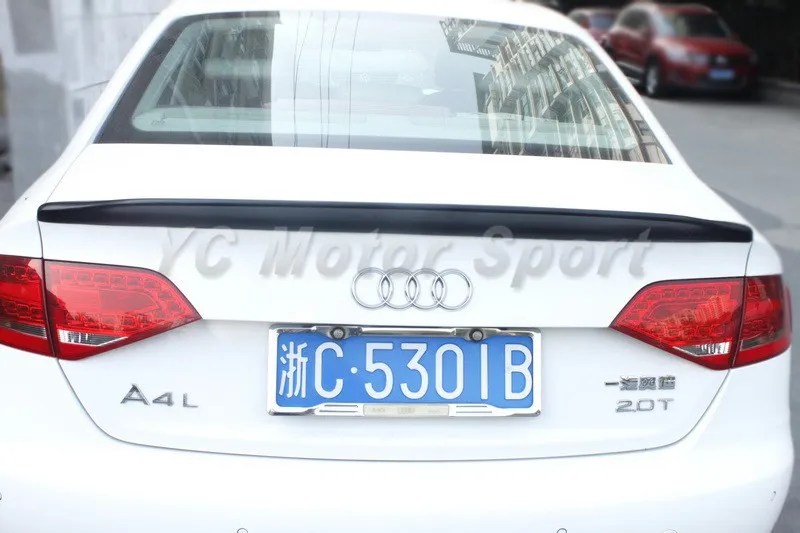 2009-2013 Audi A4 B8 Sedan Caractere Style Trunk Spoiler FRP (15)