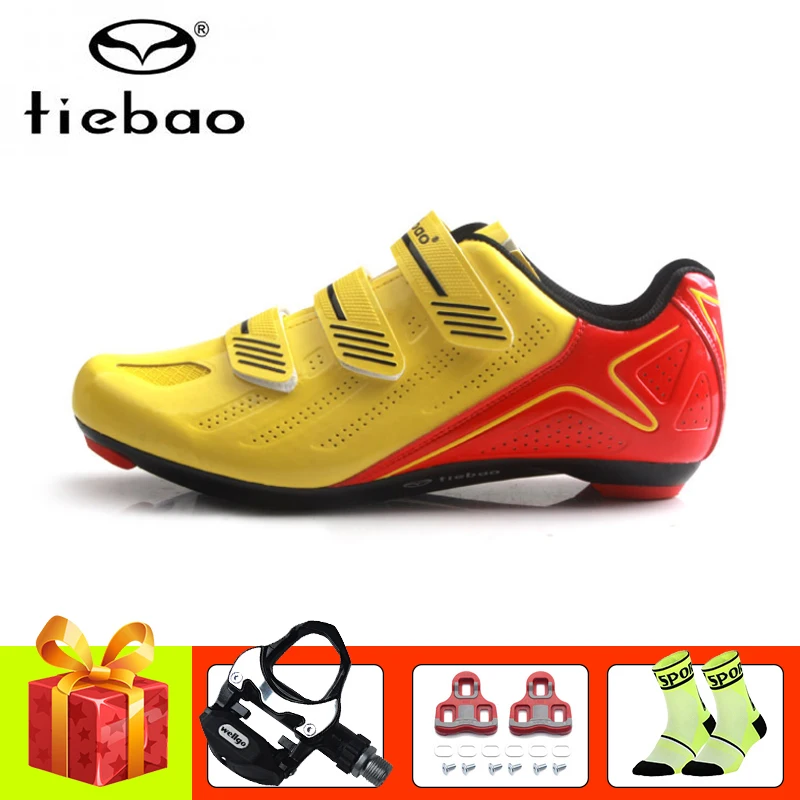 

Tiebao road cycling shoes bicycle pedals sapatilha ciclismo 2019 men women self-locking breathable outdoor riding shoes sneakers