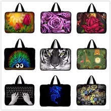 Новые 14 14.4 дюймов Тигр Laptop Sleeve Сумки Ultrabook Тетрадь случае Для женщин Для мужчин для HP Dell Asus Acer компьютер сумка
