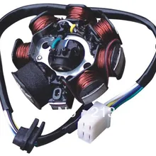 Блок статора wave110 7+ 1/2 Магнето 4 провода для мотоцикла, для кроссового мотоцикла ignitin запчасти