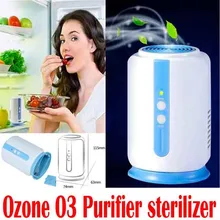 Озоновый генератор озонатор холодильник фрукты овощи еда шкаф O3 ионизатор дезинфицирующий стерилизатор свежий очиститель воздуха для домашнего здоровья