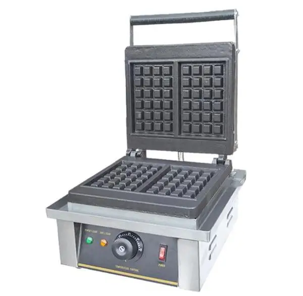 

High quality 50-300 degree Non-Stick Cooking Surface waffle stove grinder egg cake waffle maker machine