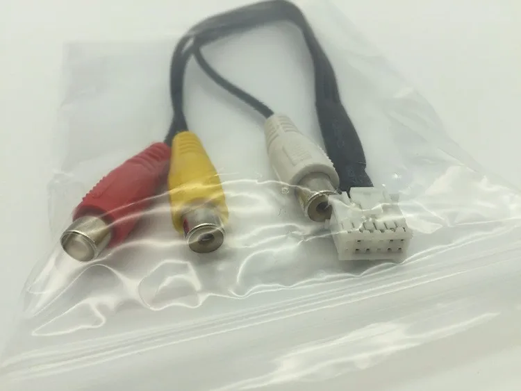 

CD host External audio and video VTR input harness 12 PIN For Subaru Forest
