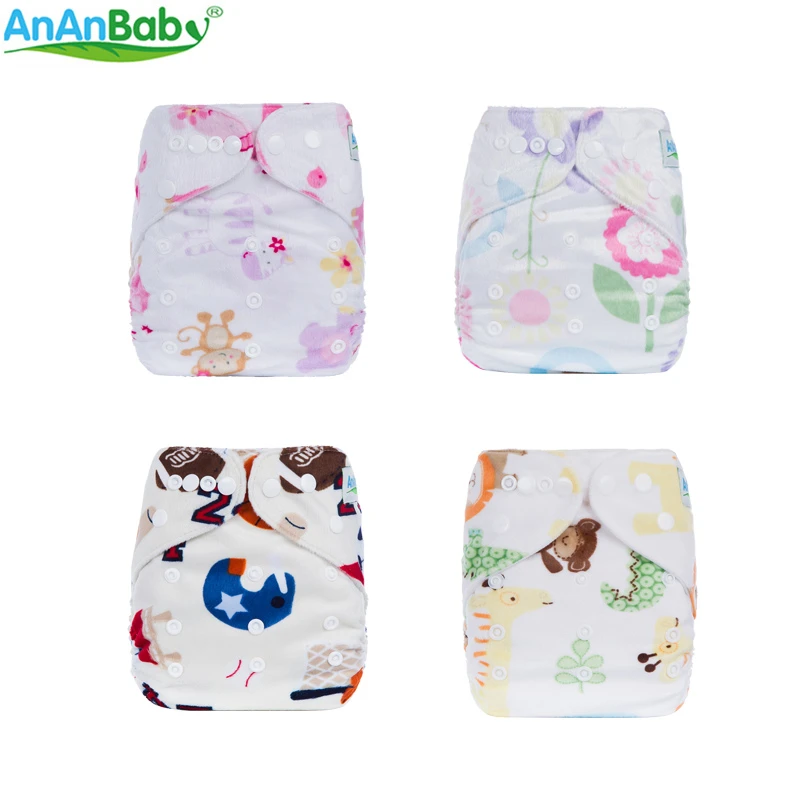 Couches En Tissu Pour Bebe Reutilisables Et Lavables Avec Poches Genereuses A Double Rangee Taille D Aliexpress