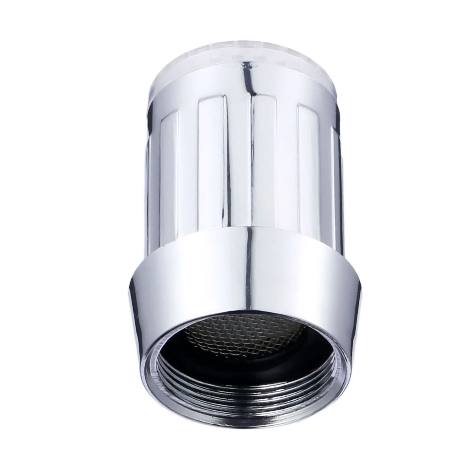 ABS LED Water Faucet Light Single Color Glow Kitchen Tap Bathroom Faucet Accessories 3 Colors Changing with Adapter