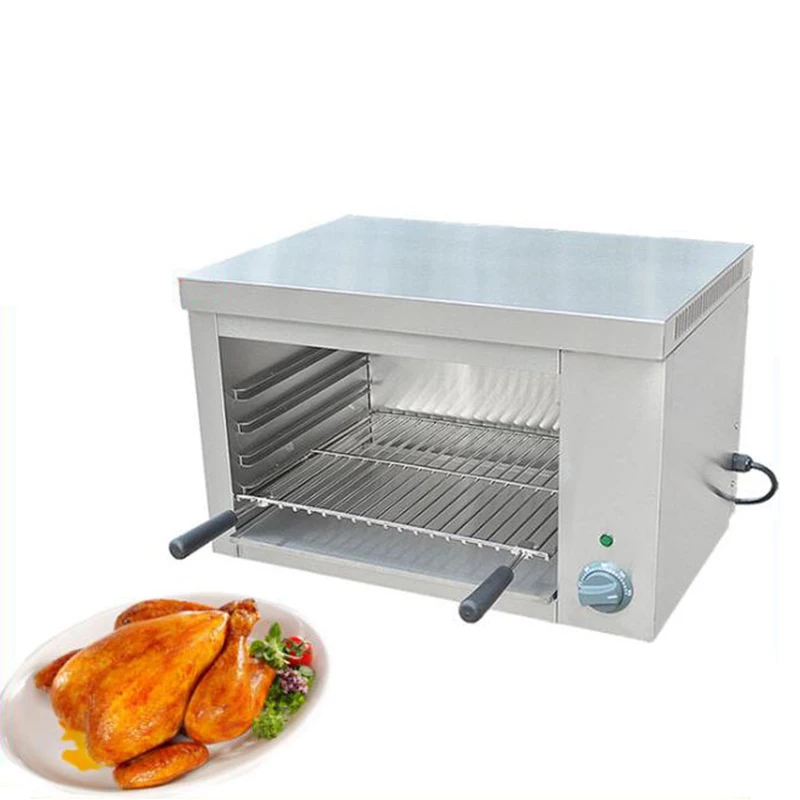

Vertical Automatic Food Oven Heater Pizza Chicken Roaster Machine/Electric Infrared Salamander Machine Grill Furnace Cooker