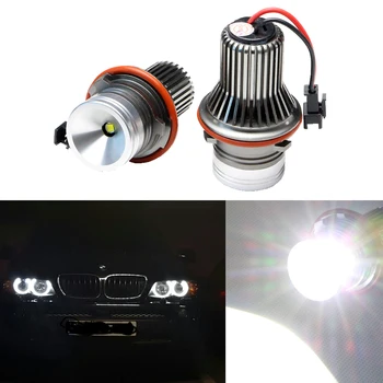 

2X 10W Led marker angel eyes for E39 E87 E61 E63 E64 E83 E53 Car Styling Accessories DRL Xenon White Marker led Cree chips
