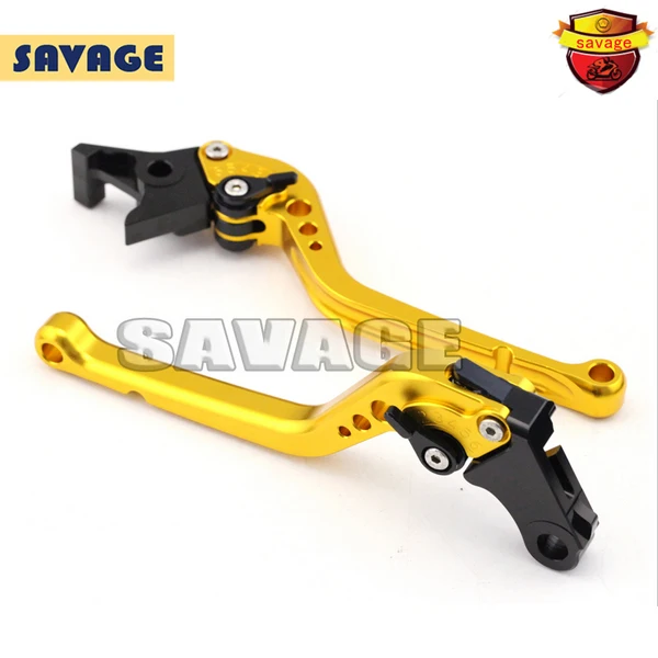 

For TRIUMPH DAYTONA955 TT600 SRINT ST SPEED TRIPLE / FOUR Motorcycle CNC Billet Aluminum Long Brake Clutch Lever Golden