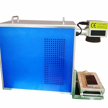 

FB-04 20W Optical Fiber Metal Laser Printer Engraver Marking Machine Laser Mobile Back Cover Frame Separator Separating Machine