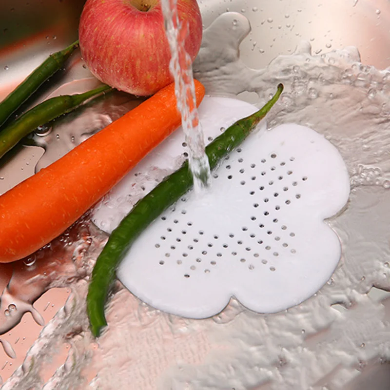 Вишневый цветок канализационный дренажный фильтр раковина для ванной комнаты кухонная затычка анти-блокировка крышки для сточной воды